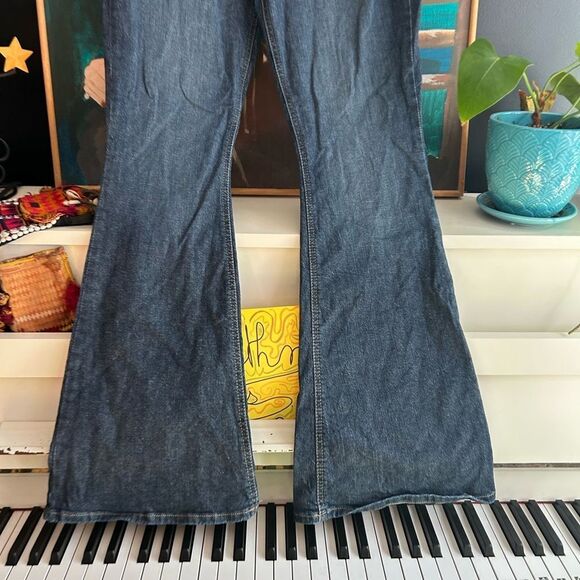 LEE Bell Bottoms Denim Jeans Pants USA 8 Medium 30"X33" - Picture 15 of 16